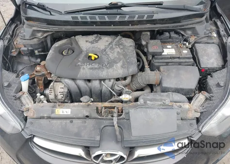 2013 Hyundai Elantra Limited from USA, damaged, VIN 5NPDH4AE7DH442486